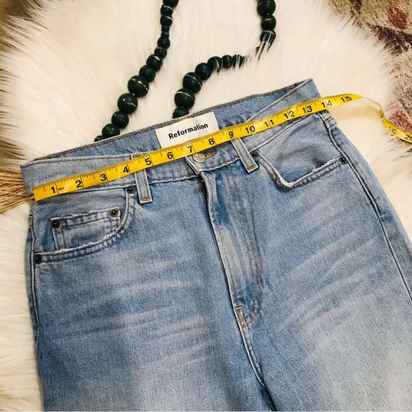 Reformation Julia Crop High Jean Sz 26 - Picture 17 of 17